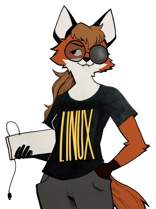 Xenia, the Linux Fox!
